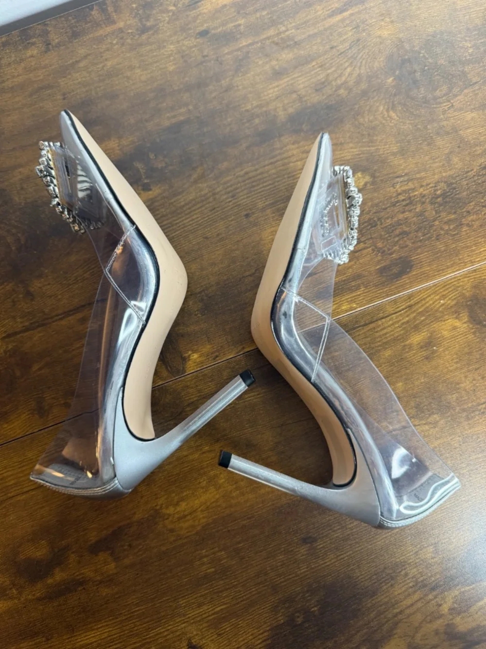 Good American Cinderella Pumps (Size 5.5)